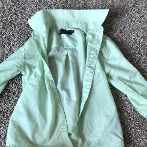 easter green boys dress shirt